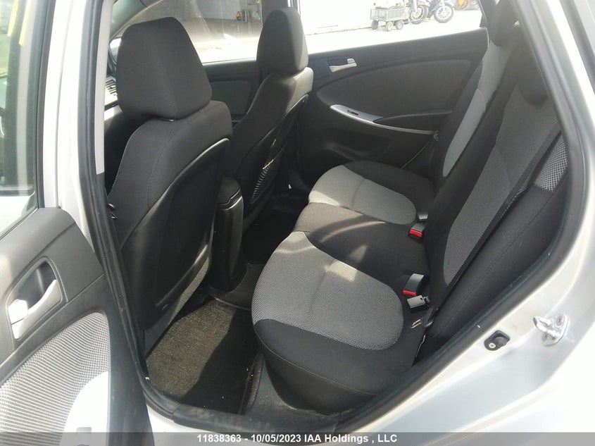 2012 Hyundai Accent Gl VIN: KMHCT5AE6CU050390 Lot: 11838363