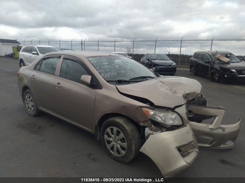 2009 Toyota Corolla Ce/S/Le VIN: 2T1BU40E09C015696 Lot: 11838410