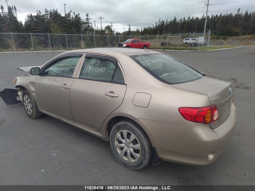 2009 Toyota Corolla Ce/S/Le VIN: 2T1BU40E09C015696 Lot: 11838410