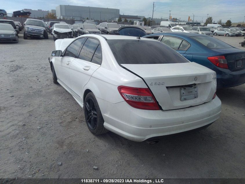 2011 Mercedes-Benz C-Class C 300 VIN: WDDGF8BB4BF541889 Lot: 11838711