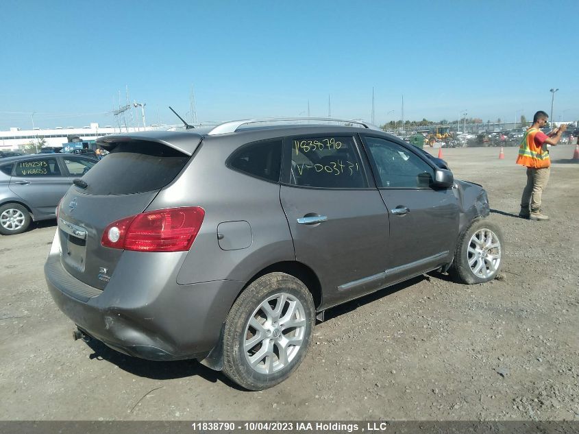 2013 Nissan Rogue VIN: JN8AS5MT8DW003431 Lot: 11838790