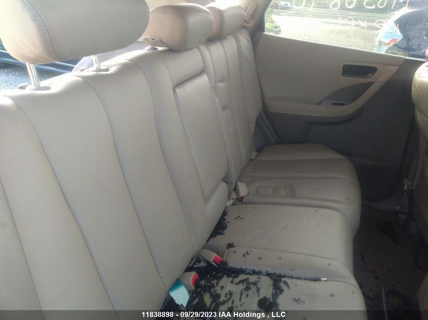 2003 Nissan Murano Sl VIN: JN8AZ08W43W217530 Lot: 11838898