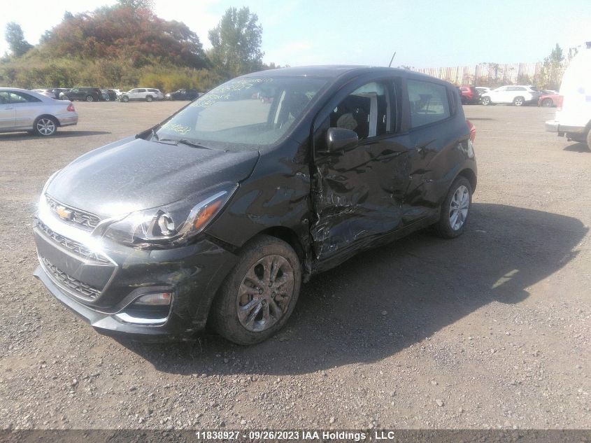 2020 Chevrolet Spark Lt VIN: KL8CD6SAXLC423383 Lot: 11838927