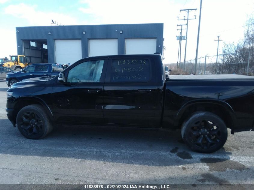 2022 Ram 1500 Limited VIN: 1C6SRFHM0NN148062 Lot: 11838978