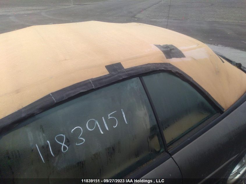 2000 Chrysler Sebring VIN: 3C3EL55H3YT313328 Lot: 11839151