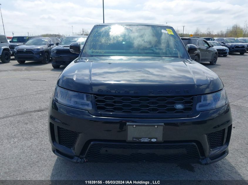 2019 Land Rover Range Rover Sport Dynamic VIN: SALWR2RE3KA815633 Lot: 11839155