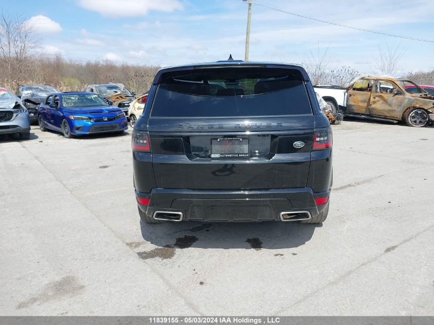 2019 Land Rover Range Rover Sport Dynamic VIN: SALWR2RE3KA815633 Lot: 11839155