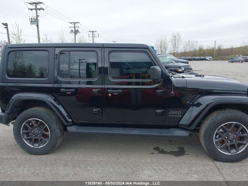 2021 Jeep Wrangler Unlimited Sahara 80Th VIN: 1C4HJXEG2MW679237 Lot: 11839160