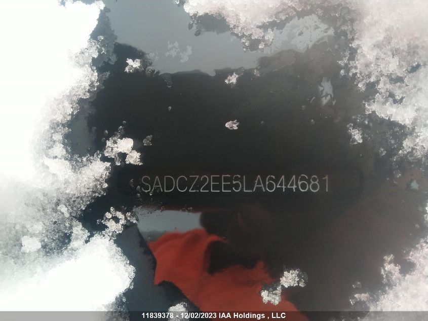 2020 Jaguar F-Pace Svr VIN: SADCZ2EE5LA644681 Lot: 11839378