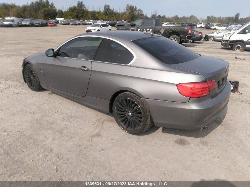 2011 BMW 3 Series 328I xDrive VIN: WBAKF3C51BE445575 Lot: 11839631