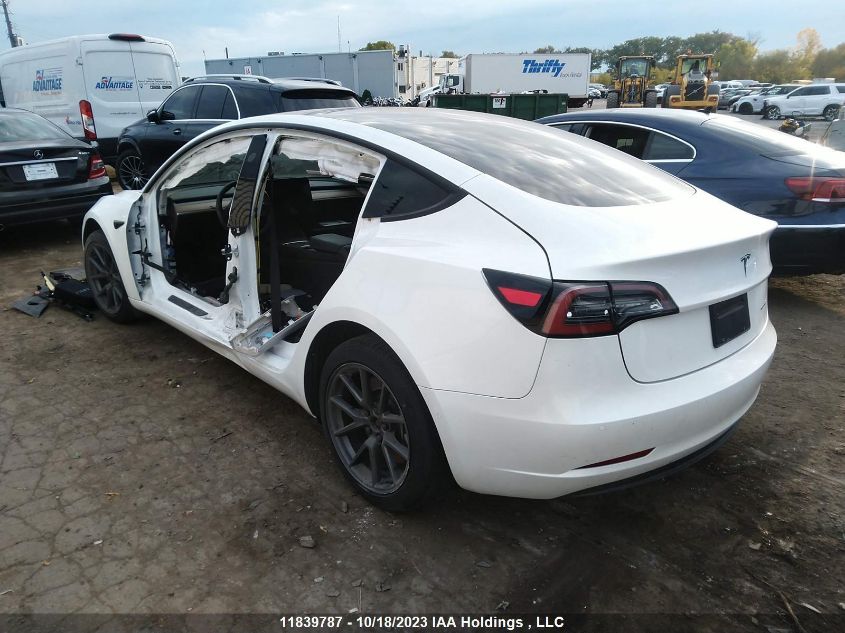 2021 Tesla Model 3 Long Range VIN: 5YJ3E1EB8MF990367 Lot: 11839787