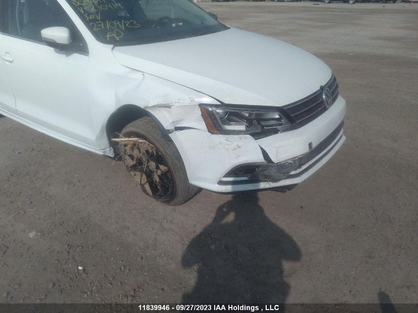 2017 Volkswagen Jetta Sedan Highline VIN: 3VWL17AJ1HM210414 Lot: 11839946