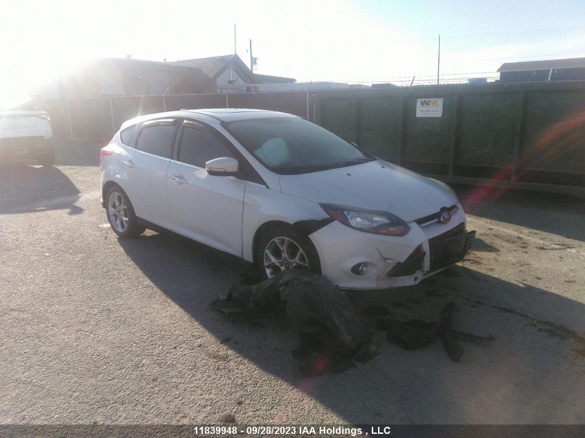 2013 Ford Focus Titanium VIN: 1FADP3N29DL355803 Lot: 11839948