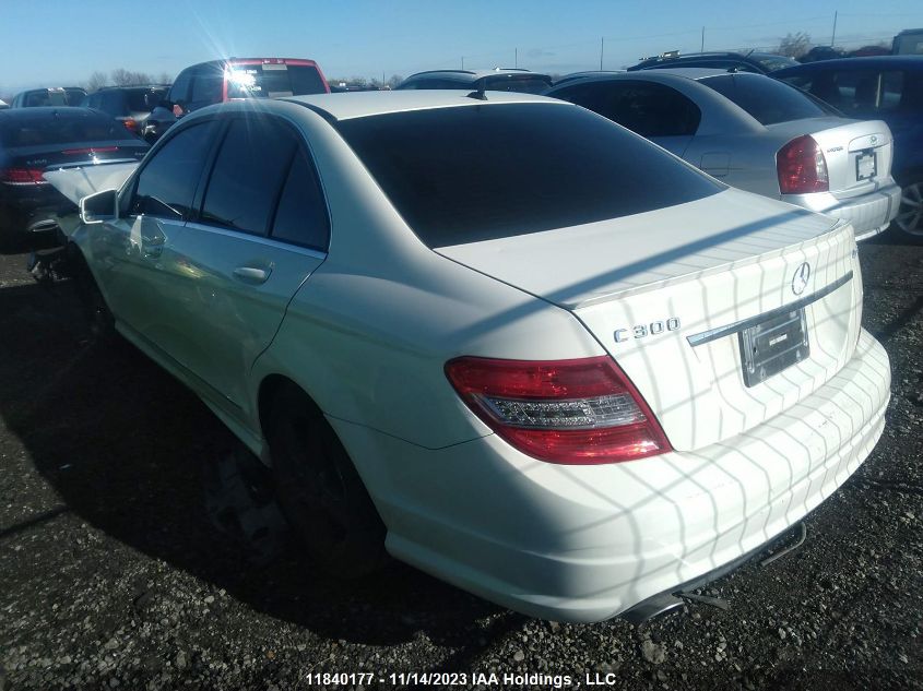 2011 Mercedes-Benz C-Class C 300 VIN: WDDGF8BB1BF562960 Lot: 11840177