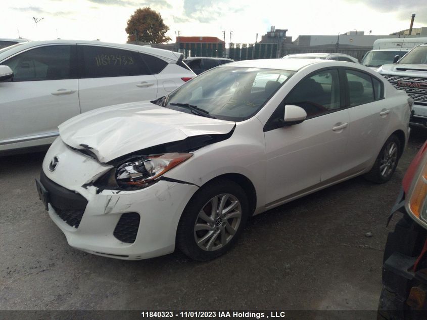 2013 Mazda Mazda3 Gx VIN: JM1BL1UF1D1814971 Lot: 11840323