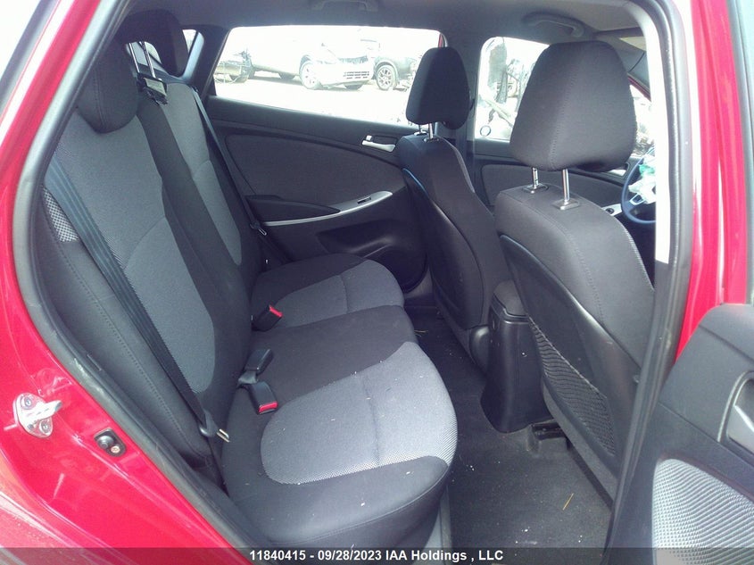 2012 Hyundai Accent Gl VIN: KMHCT5AE7CU050589 Lot: 11840415