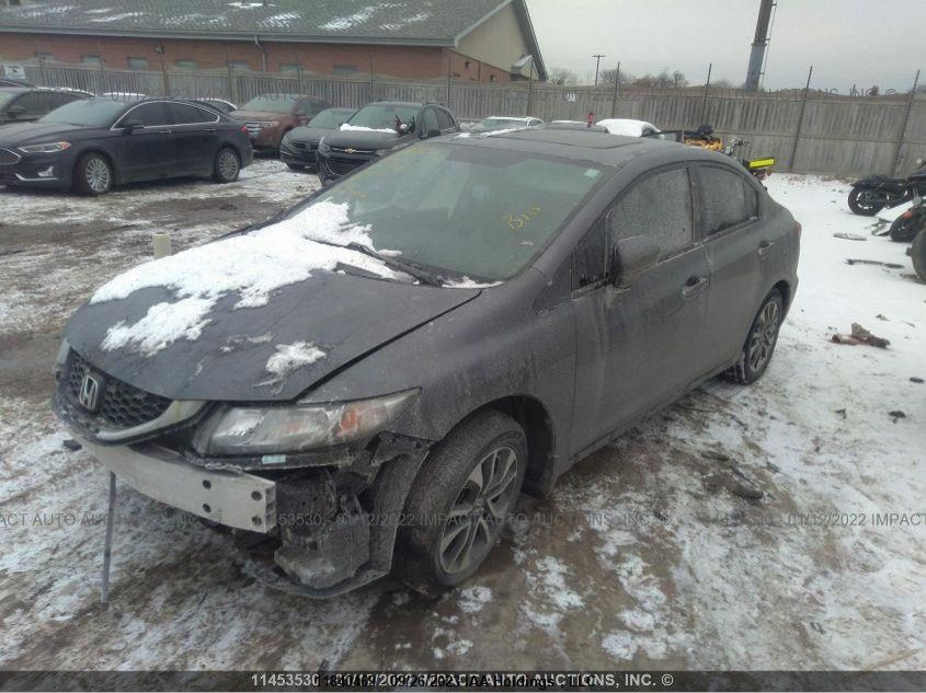 2014 Honda Civic Sedan Ex VIN: 2HGFB2F56EH042082 Lot: 11840469