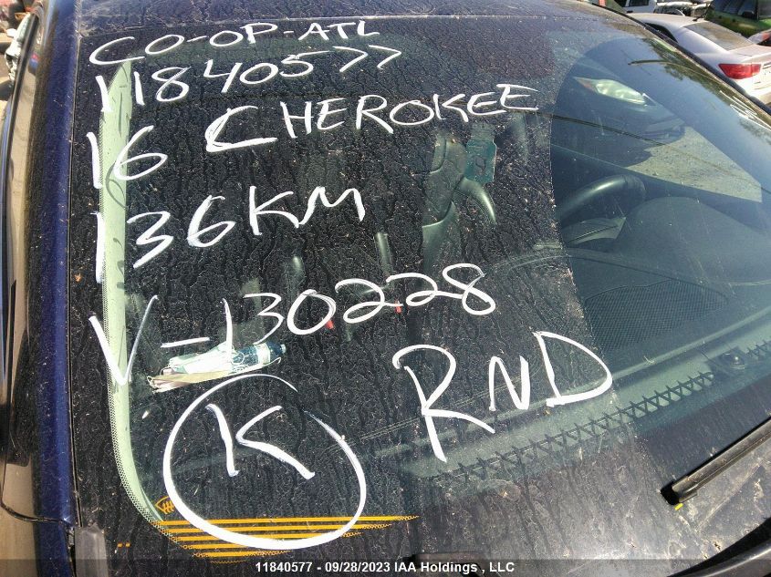 2016 Jeep Cherokee Limited VIN: 1C4PJMDS1GW130228 Lot: 11840577