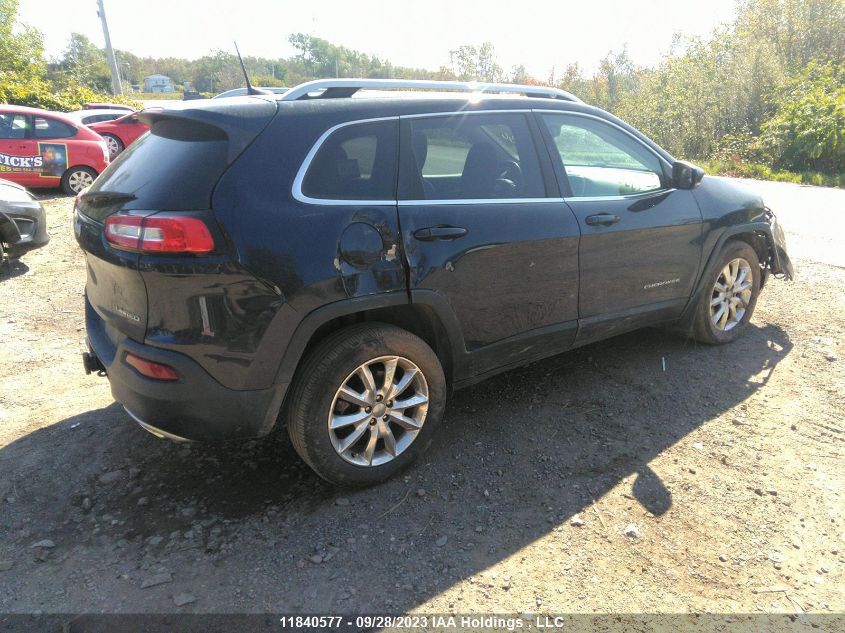 2016 Jeep Cherokee Limited VIN: 1C4PJMDS1GW130228 Lot: 11840577