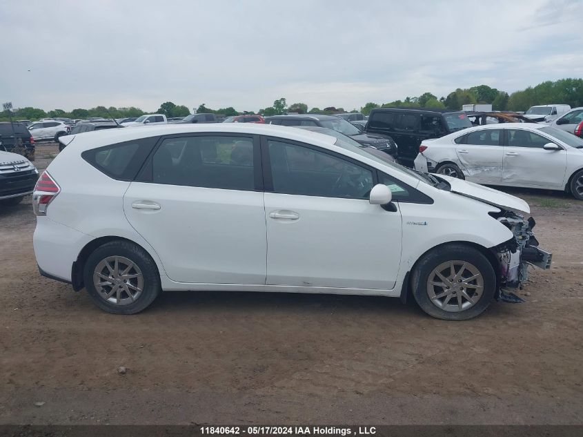 2018 Toyota Prius V VIN: JTDZN3EUXJJ076004 Lot: 11840642