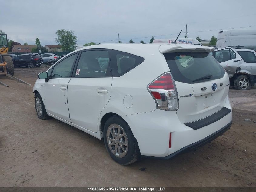 2018 Toyota Prius V VIN: JTDZN3EUXJJ076004 Lot: 11840642