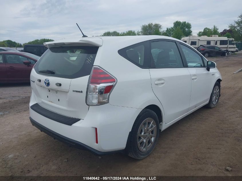 2018 Toyota Prius V VIN: JTDZN3EUXJJ076004 Lot: 11840642