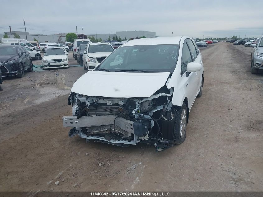 2018 Toyota Prius V VIN: JTDZN3EUXJJ076004 Lot: 11840642