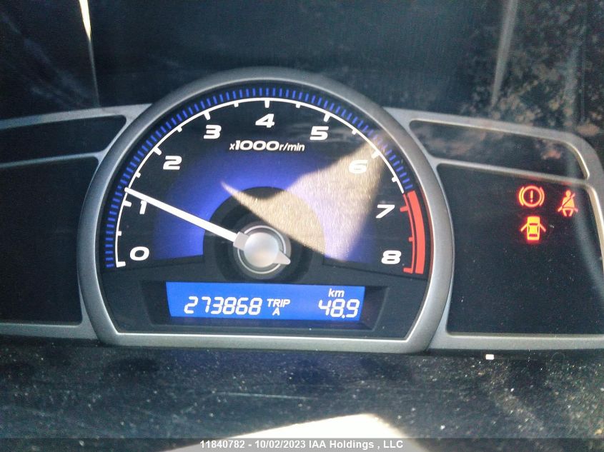 2008 Honda Civic VIN: 2HGFA15568H118970 Lot: 11840782