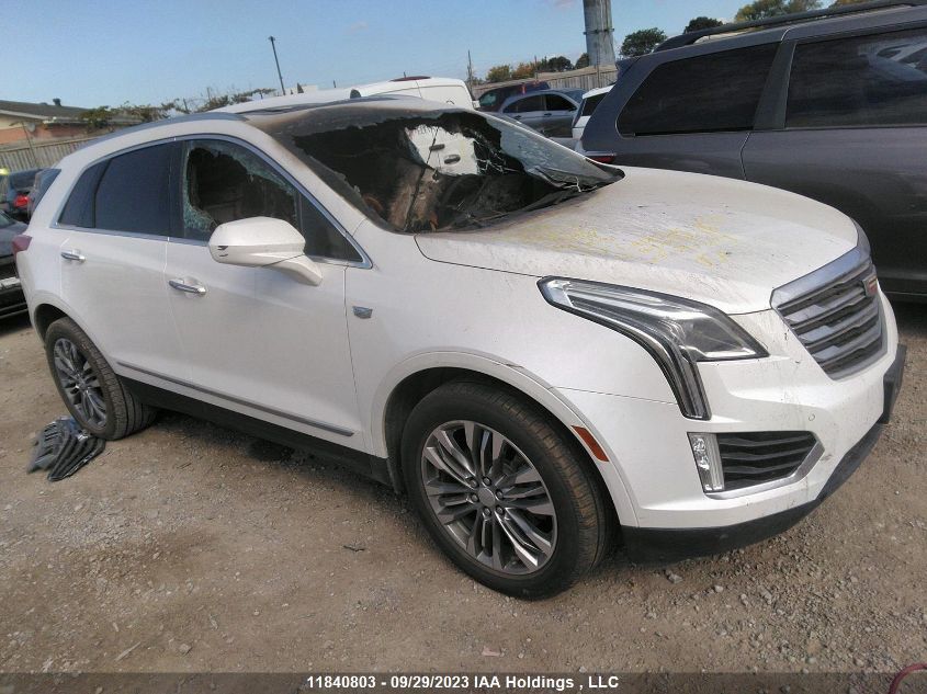 2017 Cadillac Xt5 Premium Luxury Awd VIN: 1GYKNERS7HZ119757 Lot: 11840803