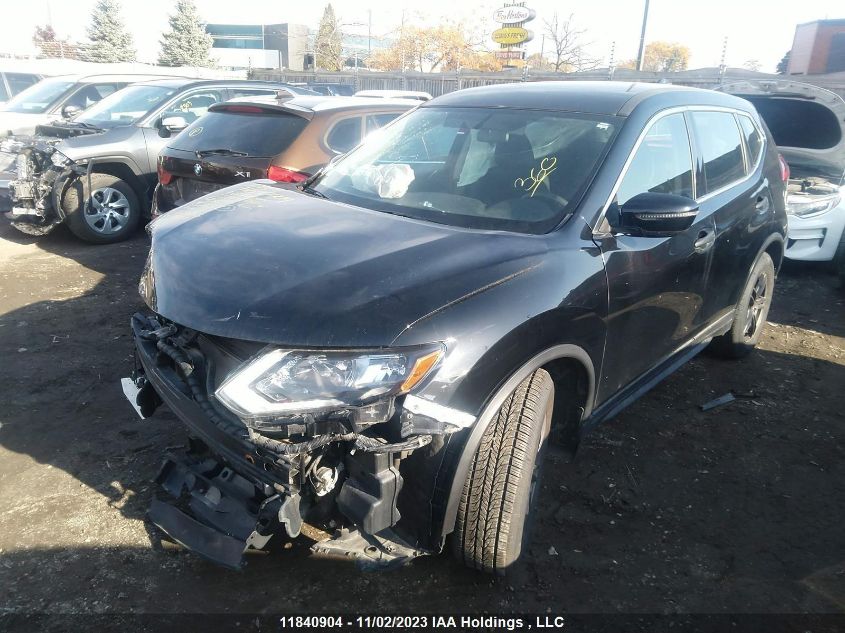 2017 Nissan Rogue S/Sv VIN: 5N1AT2MT7HC777597 Lot: 11840904