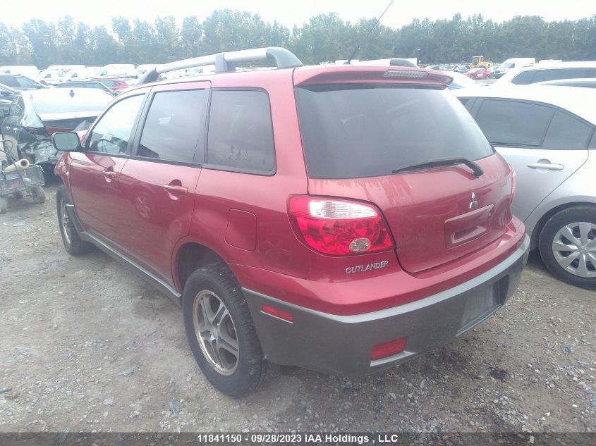 2006 Mitsubishi Outlander Ls VIN: JA4LX31F06U609226 Lot: 11841150