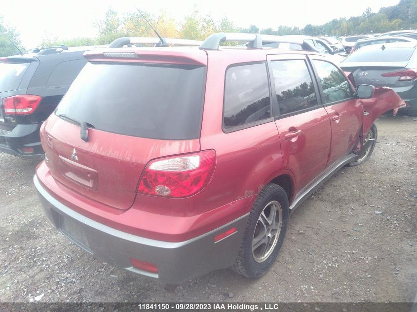 2006 Mitsubishi Outlander Ls VIN: JA4LX31F06U609226 Lot: 11841150