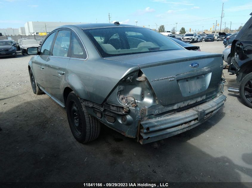 2007 Ford Five Hundred Sel VIN: 1FAFP27127G107042 Lot: 11841166