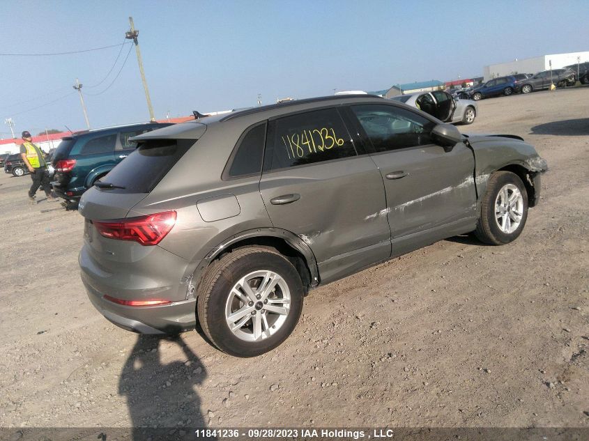 2023 Audi Q3 Komfort VIN: WA1AUCF35P1124470 Lot: 11841236