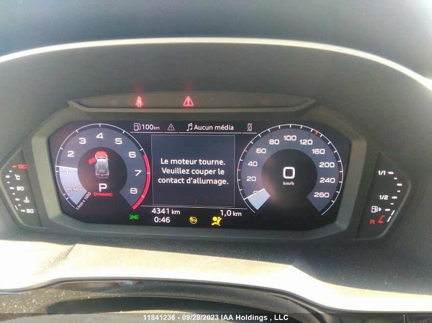 2023 Audi Q3 Komfort VIN: WA1AUCF35P1124470 Lot: 11841236