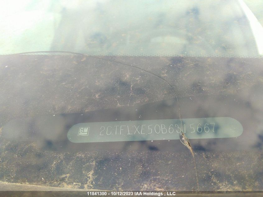 2011 GMC Terrain Slt-2 VIN: 2CTFLXE50B6315667 Lot: 11841300