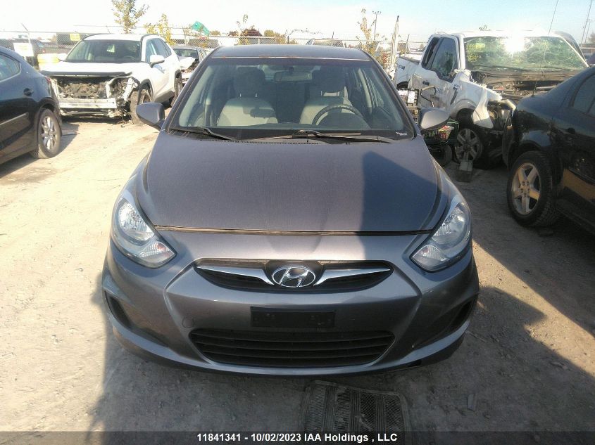 2014 Hyundai Accent Gl VIN: KMHCT4AE3EU660566 Lot: 11841341