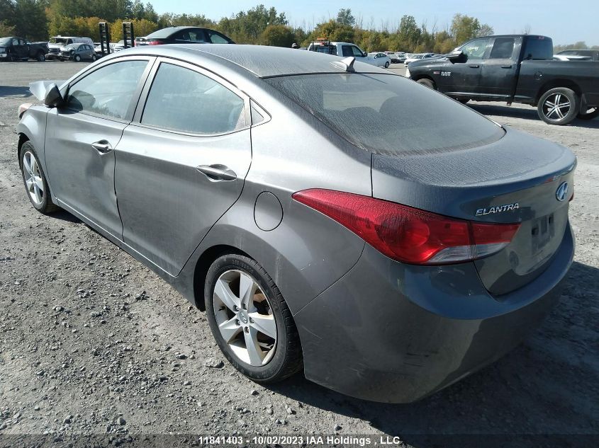 2013 Hyundai Elantra Gls VIN: 5NPDH4AEXDH273967 Lot: 11841403