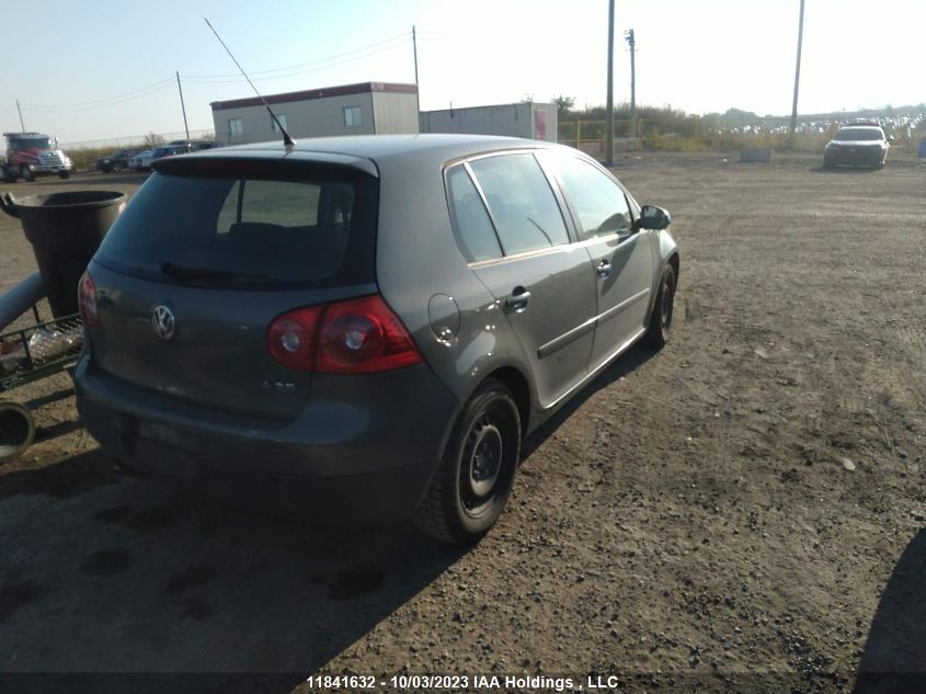 2008 Volkswagen Rabbit Trendline VIN: WVWCA71K98W315472 Lot: 11841632