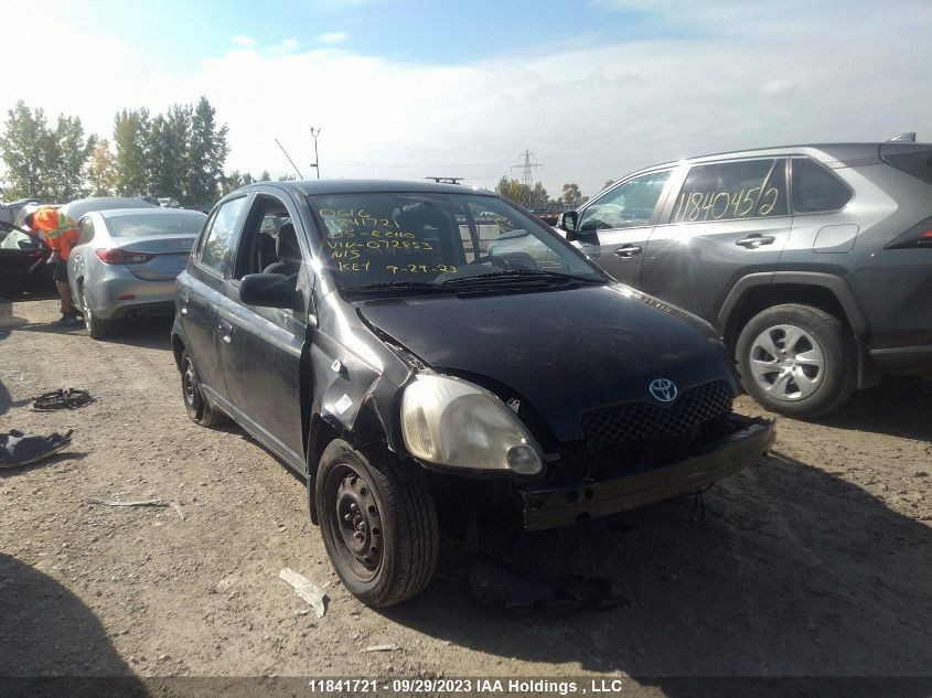 2005 Toyota Echo Le VIN: JTDKT123950072853 Lot: 11841721