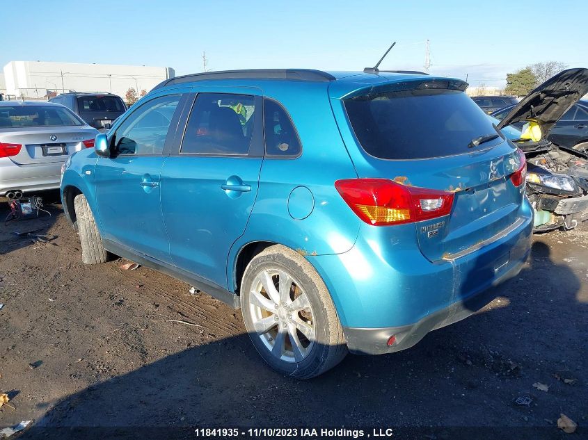 2013 Mitsubishi Rvr Gt VIN: 4A4AJ4AU1DE603969 Lot: 11841935