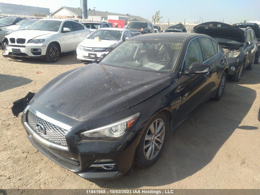 2017 Infiniti Q50 3.0T VIN: JN1EV7AR9HM831808 Lot: 11841988