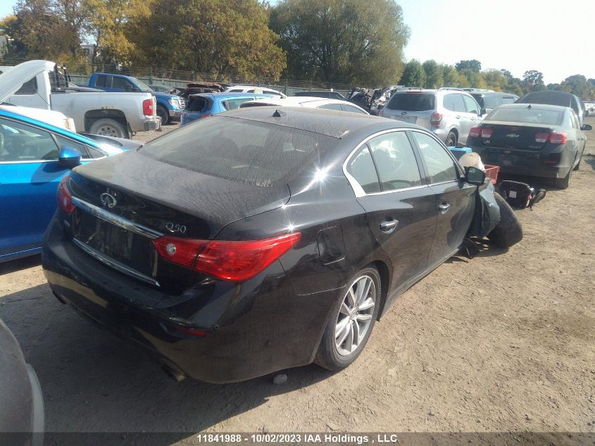 2017 Infiniti Q50 3.0T VIN: JN1EV7AR9HM831808 Lot: 11841988