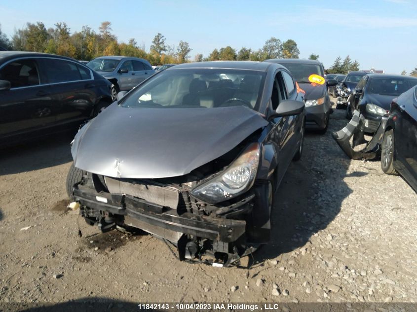 2012 Hyundai Elantra Gls VIN: 5NPDH4AE7CH116766 Lot: 11842143