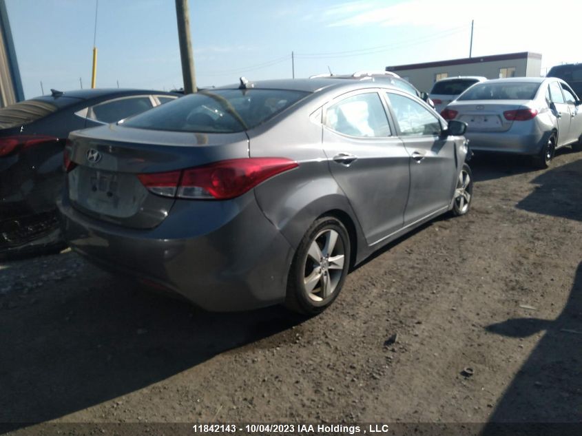 2012 Hyundai Elantra Gls VIN: 5NPDH4AE7CH116766 Lot: 11842143