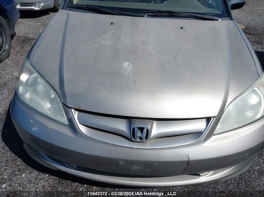 2004 Honda Civic Sdn Dx-G VIN: 2HGES16424H911028 Lot: 11842372