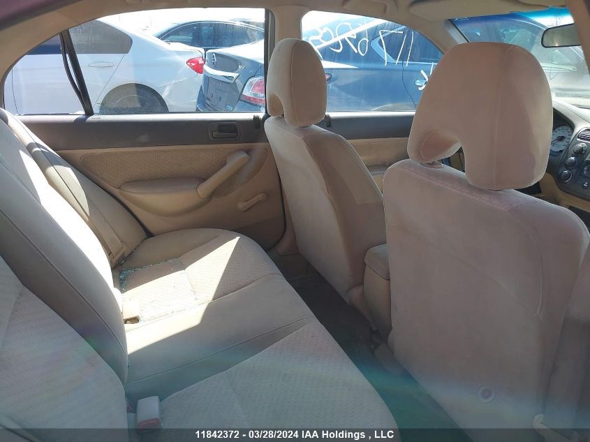 2004 Honda Civic Sdn Dx-G VIN: 2HGES16424H911028 Lot: 11842372