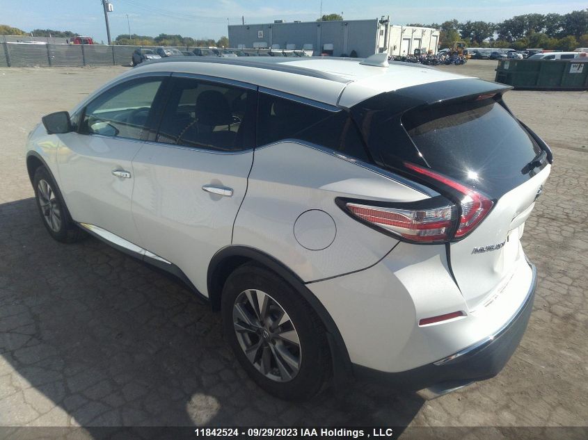 2018 Nissan Murano Sv/Sl/Platinum VIN: 5N1AZ2MH9JN168144 Lot: 11842524