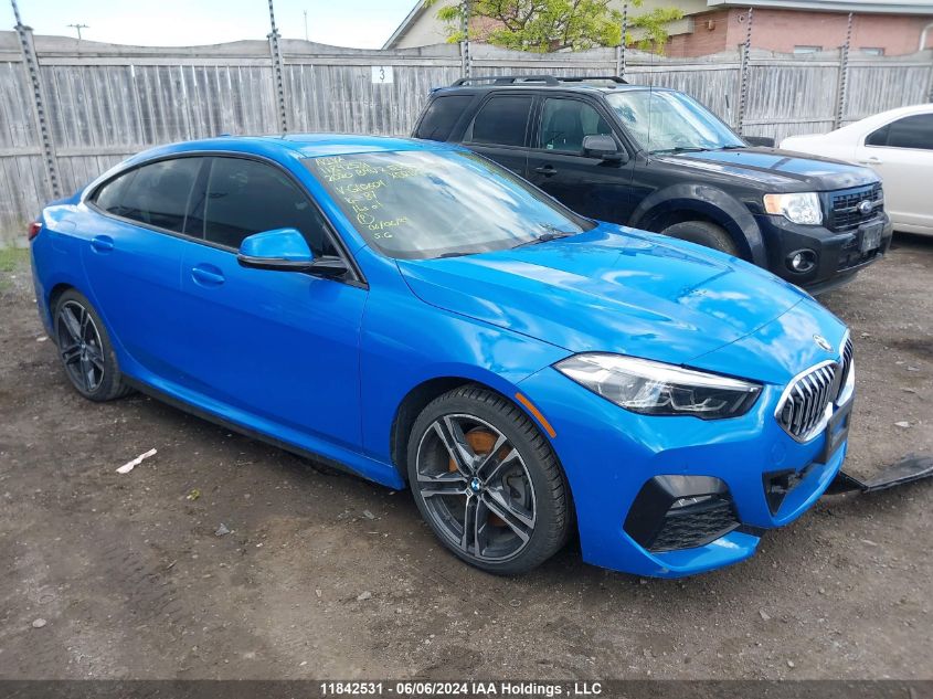 2020 BMW 2 Series 228I xDrive VIN: WBA73AK06L7G10604 Lot: 11842531