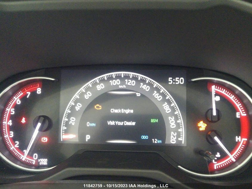 2023 Toyota Rav4 Le VIN: 2T3B1RFV1PC326345 Lot: 11842759